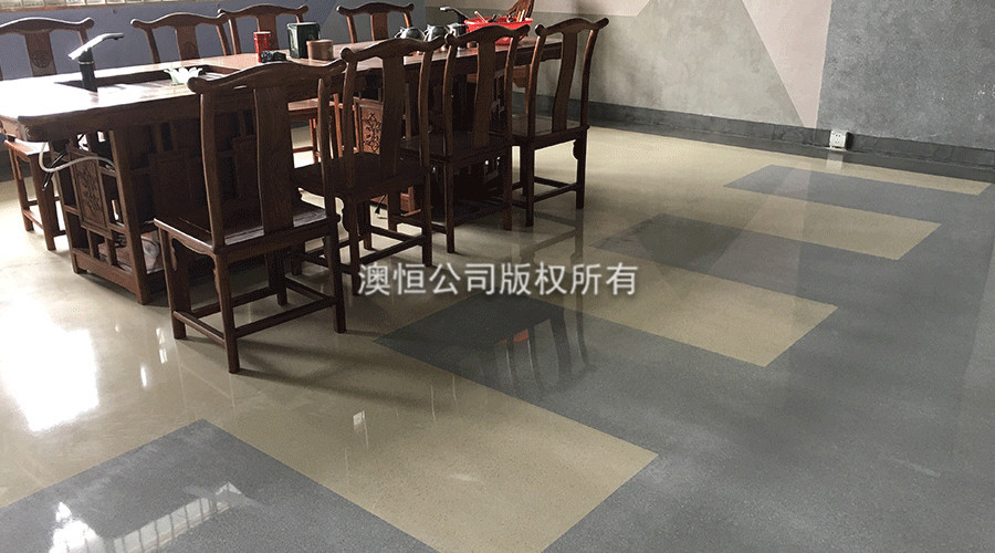 奧貝石新型無(wú)機(jī)磨石完工效果圖 奧貝石新型無(wú)機(jī)磨石完工效果圖