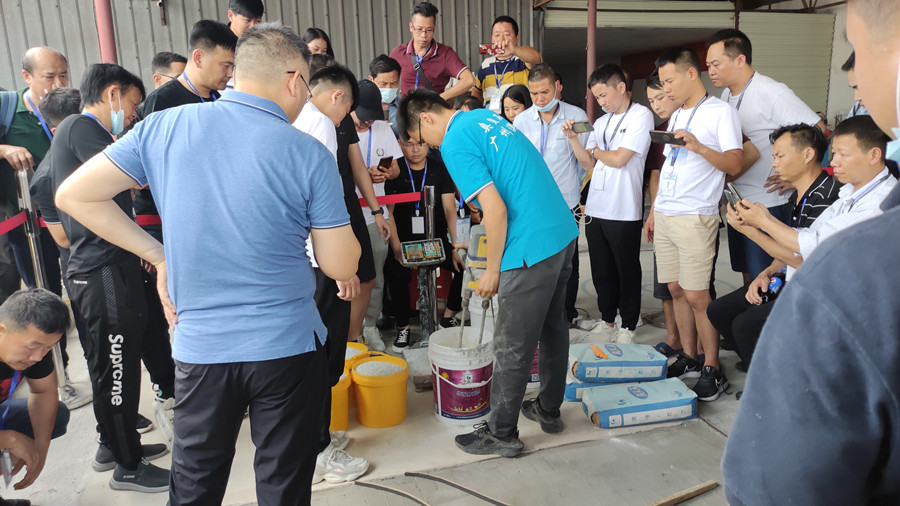 新型無(wú)機(jī)磨石配比、打漿 新型無(wú)機(jī)磨石配比、打漿