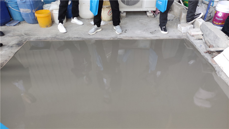 攤鋪完成后的效果 攤鋪完成后的效果